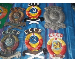 Lokschilder CCCP