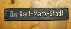 Bw Karl-Marx-Stadt abzugeben 