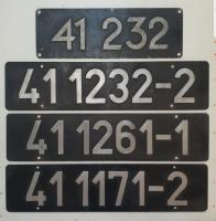 41er Schilder im Tausch abzugeben