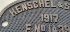 orig. Lokschild Fabrikschild 55 4305 Bw Magdeburg D.Reichsbahn
