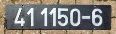Lokschild von 50 2740 gesucht
