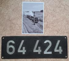 original Rauchkammerschild der Weidener 64 424 + Foto