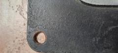 original Rauchkammerschild der Weidener 64 424 + Foto