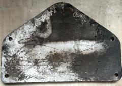 Original-Lokfabrikschild Baldwin 73429/1947. PKP Ty 246-6