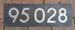 Lokschild 95 028 im Tausch abzugeben