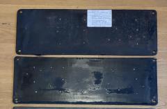 BR 64 - 2 Lokschilder NALR Deutsche Bundesbahn