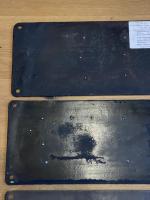 BR 64 - 2 Lokschilder NALR Deutsche Bundesbahn