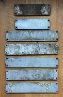 Original Bw- und Rbd-Schilder abzugeben der DR