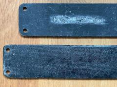 BD und Bw-Schilder der Deutschen Bundesbahn abzugeben