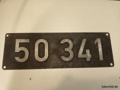 Verkaufe Lokschild 50 341 NAlR