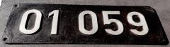 Tausch - DB-Lokschild 01 059 NALR