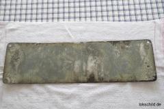 Verkaufe Originallokschild E18 045 (DRB-GALS) gegen Gebot!