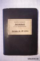 Tausche/Verkaufe Originalbetriebsbuch 38 3344 (S1,K2,T2,Z,B) gegen Gebot!