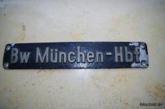 Tausche/Verkaufe Originallokschild 