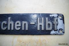 Tausche/Verkaufe Originallokschild 
