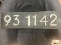 93 1142 mit Fabrikschild Schichau