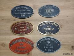 suche TEE Zuglaufschilder aus Metall