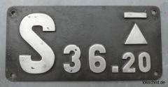 Lokschild Gattungsschild BR 01
