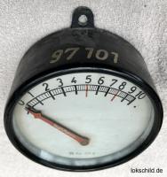 Original-Manometer Hauptluftleitung Zahnrad-Dampflok 97 101
