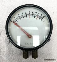 Original-Manometer Hauptluftleitung Zahnrad-Dampflok 97 101