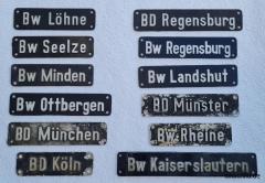 Bw BD Schilder im Tausch