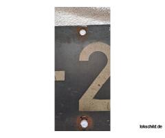 original Lokschild 053 016-2 Kabinentenderlok
