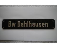 Biete im Tausch Originallokschild 