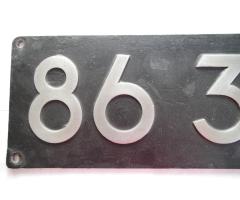 Biete im Tausch Originallokschild 