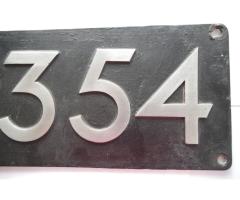 Biete im Tausch Originallokschild 