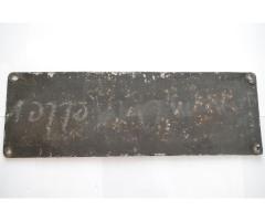 Verkaufe Originallokschild 86 354 (DRB-GALS-Floridsdorf)!