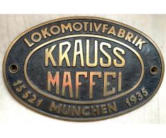 Verkaufe Original Lokschild/Zylinderschild/Fabrikschild