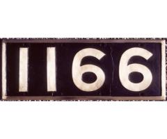 Finnland 1166 - Messingschild von 1949